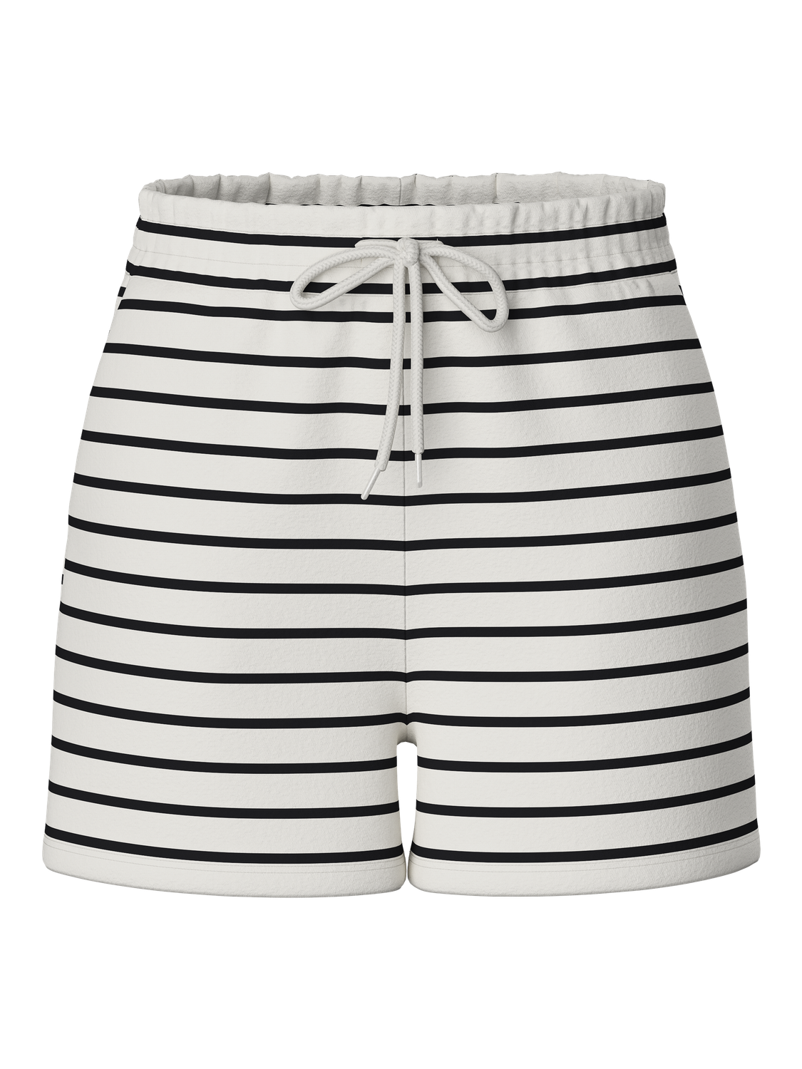 PCCHILLI Shorts - Cloud Dancer/Black