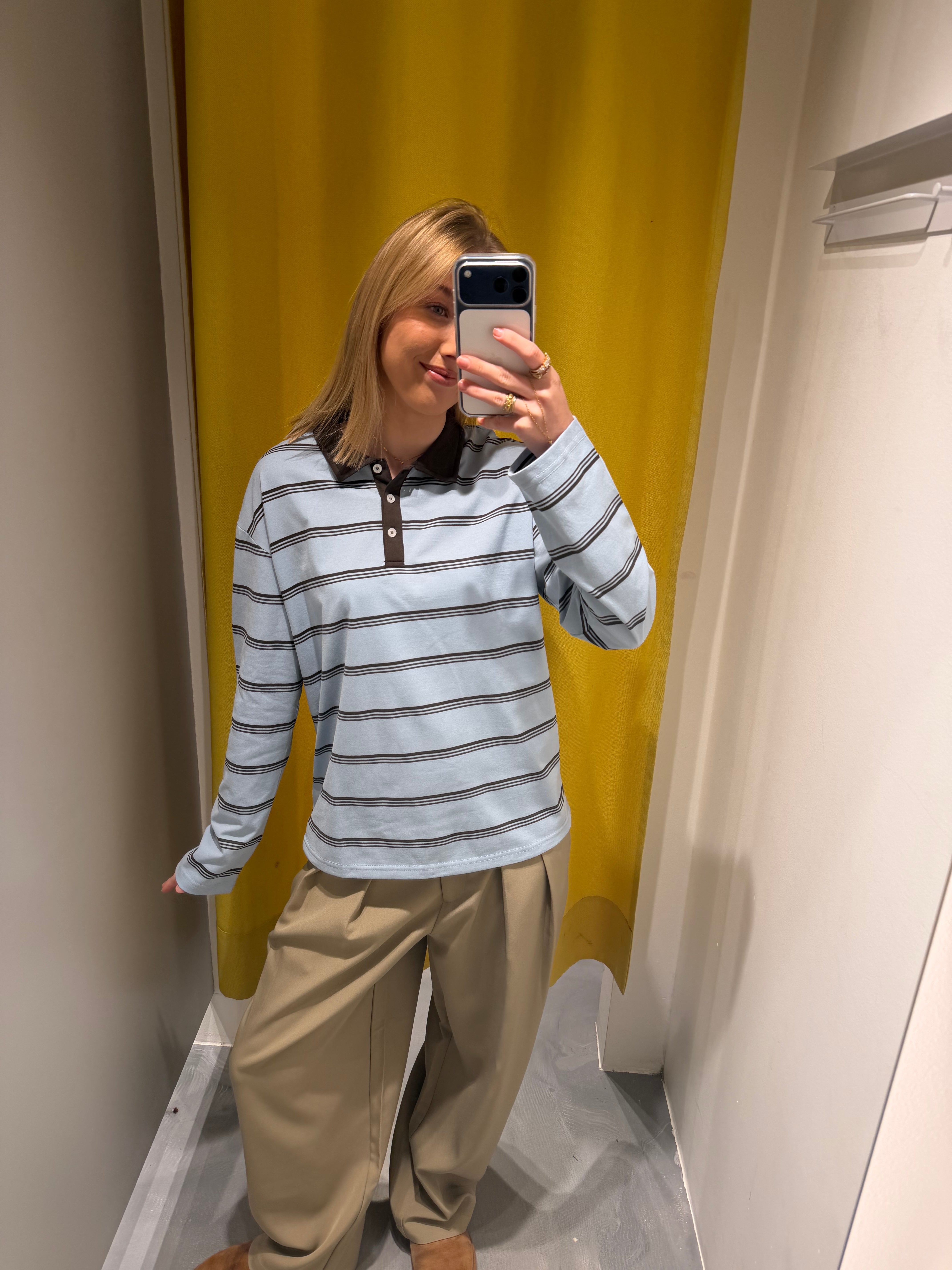 PCSADIE Top - Cashmere Blue