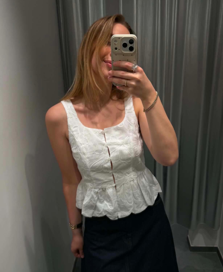 PCMARLI Top - Bright White