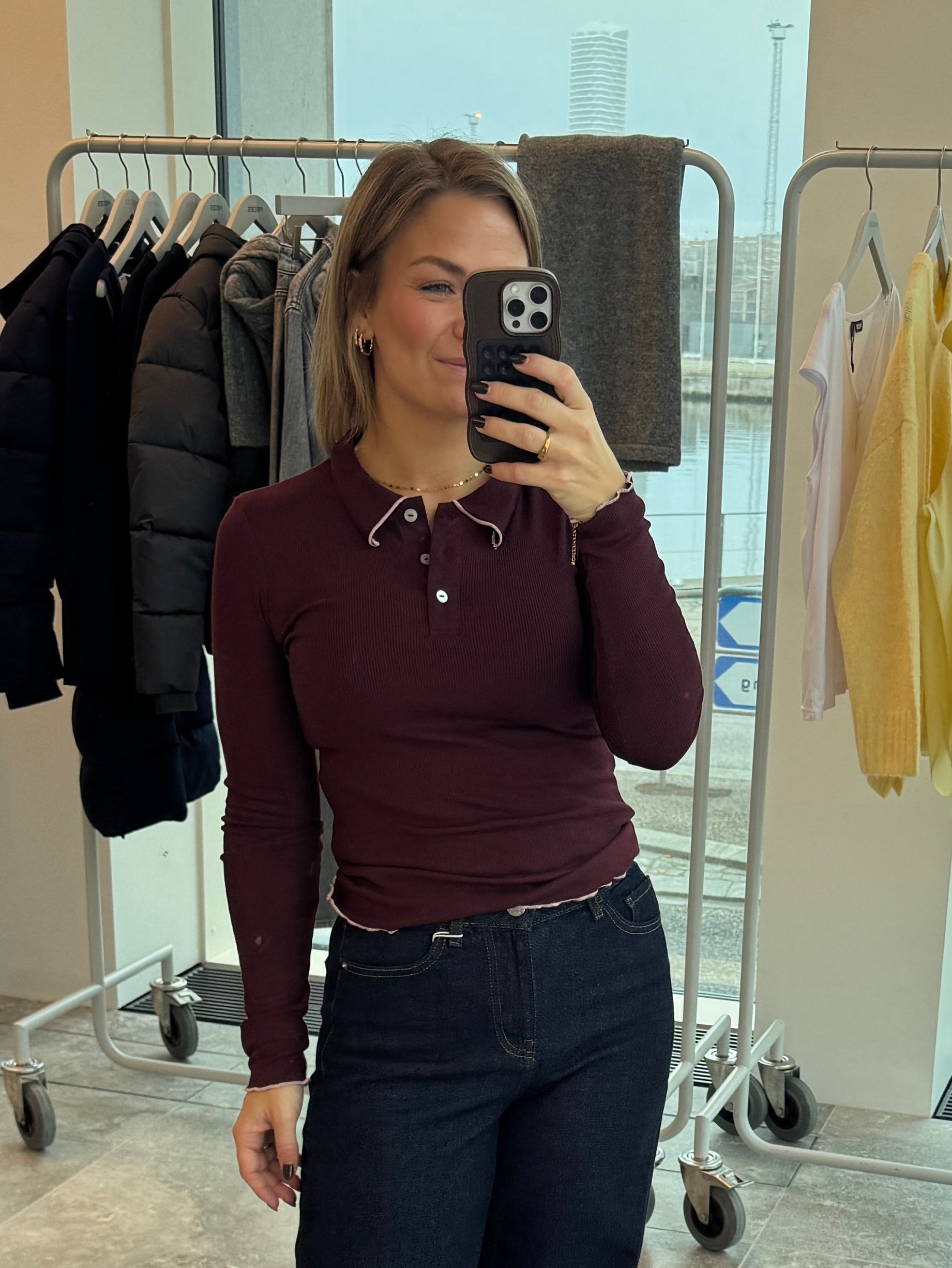 PCALYSIA Polo-Shirt - Port Royale