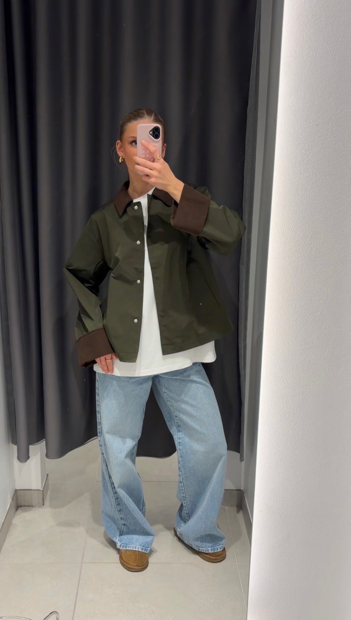 PCJORMA Jacket - Forest Night