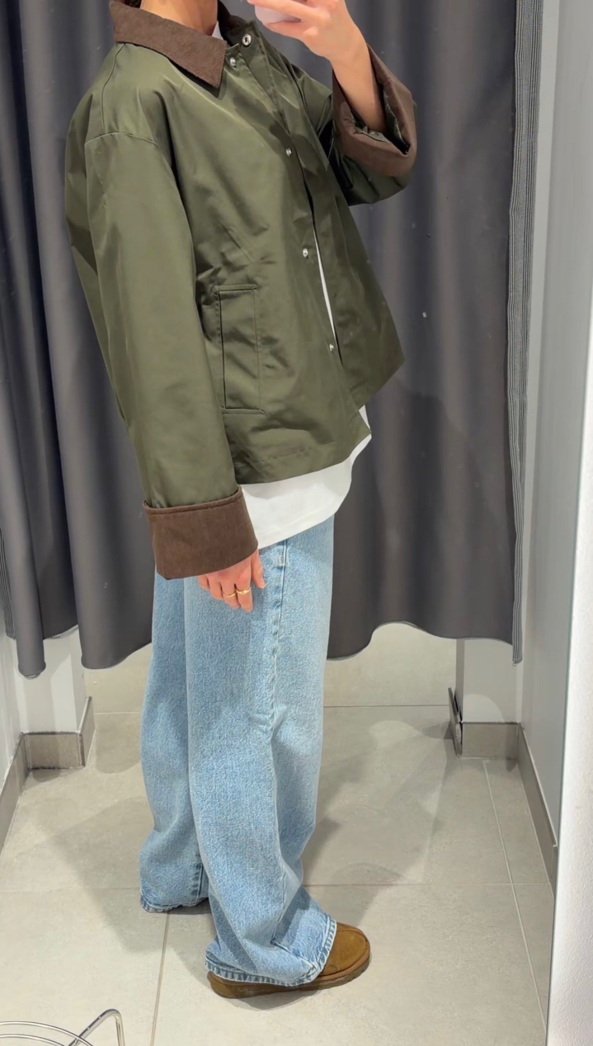 PCJORMA Jacket - Forest Night