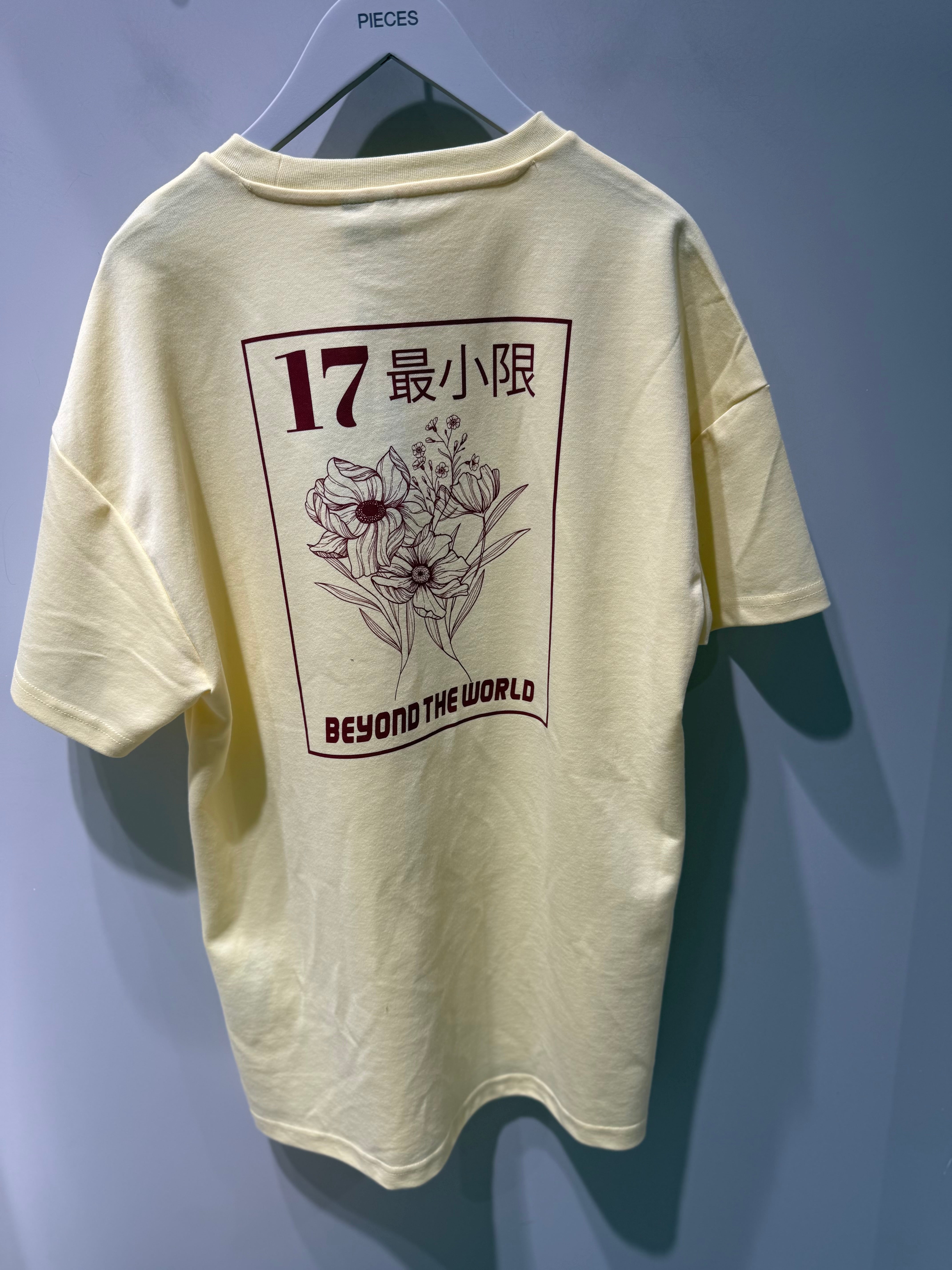 PCSELMA T-Shirt - French Vanilla