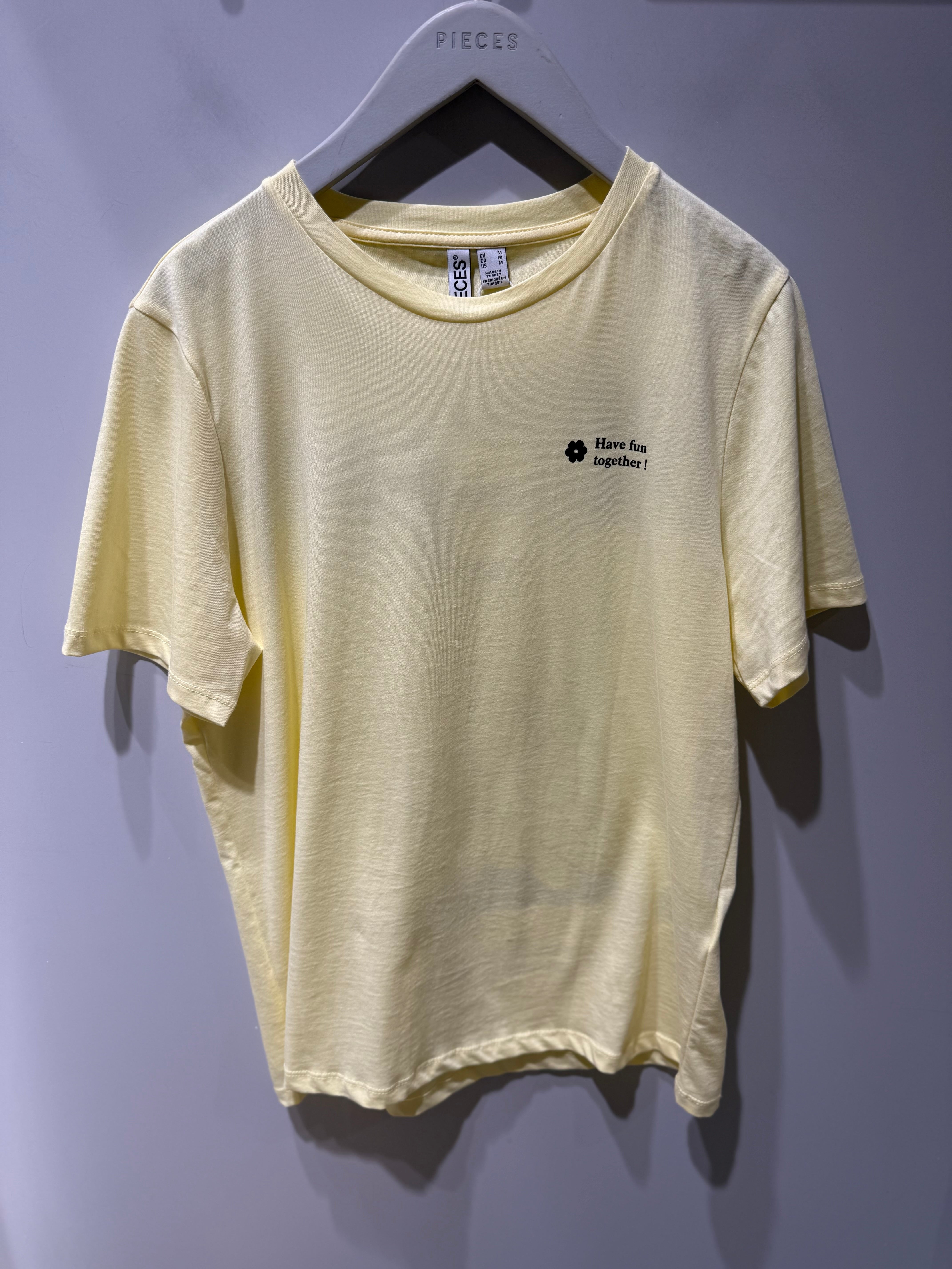 PCFRAN T-Shirt - French Vanilla