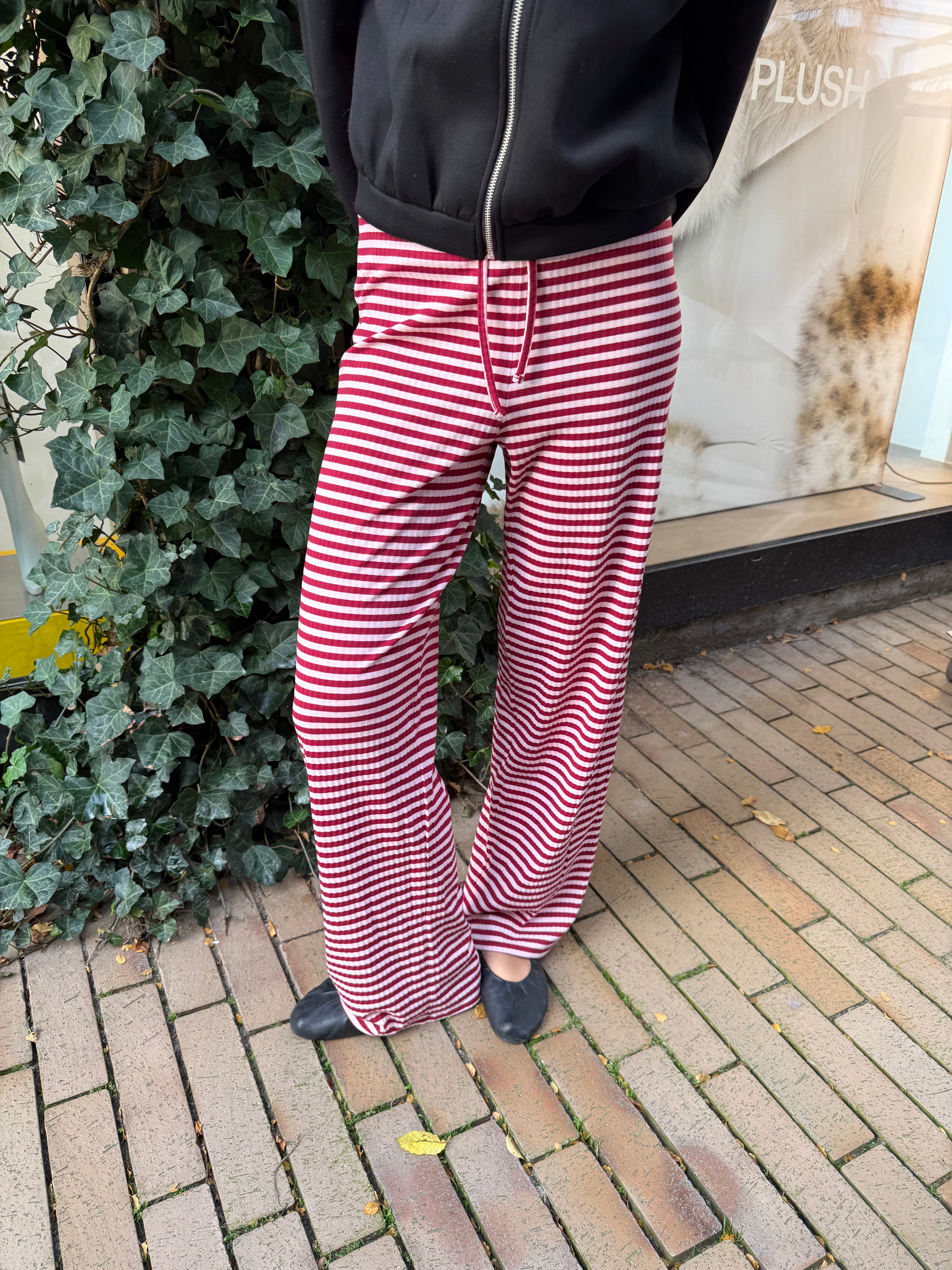 PCLAYA Trousers - Goji Berry