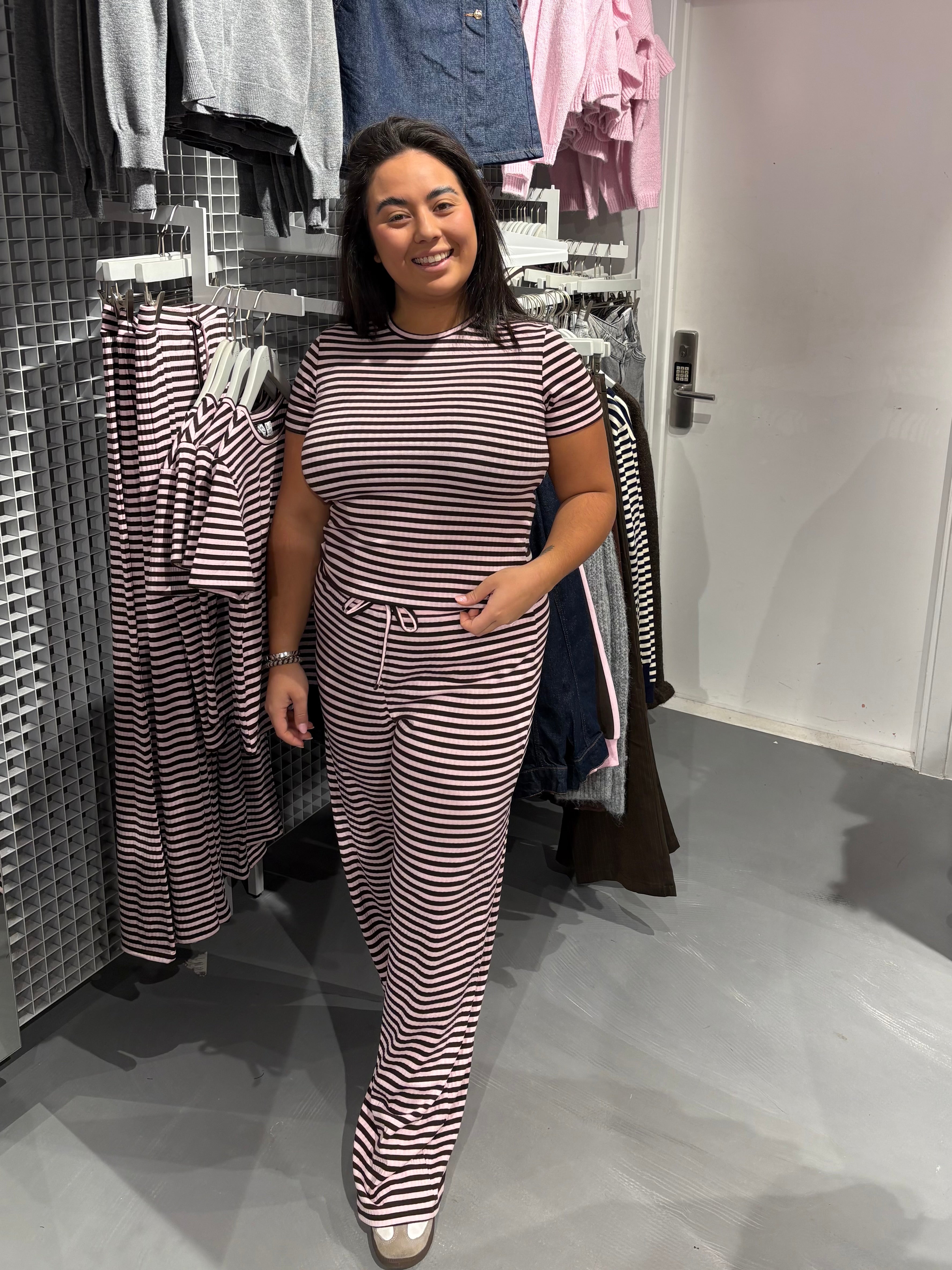 PCLAYA Top - Hot Fudge/Pink Tulle