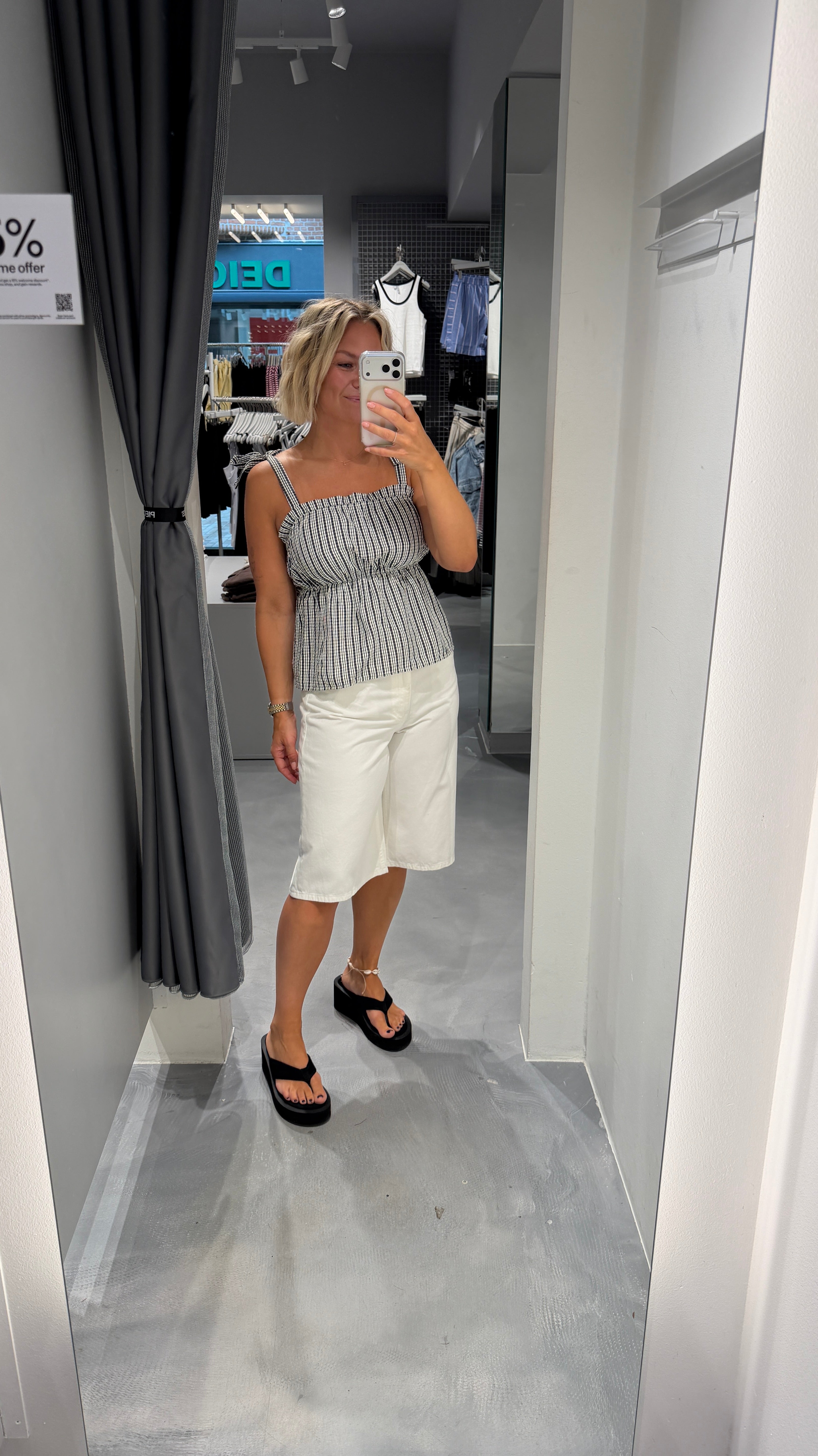 PCABRIELLE Top - Black