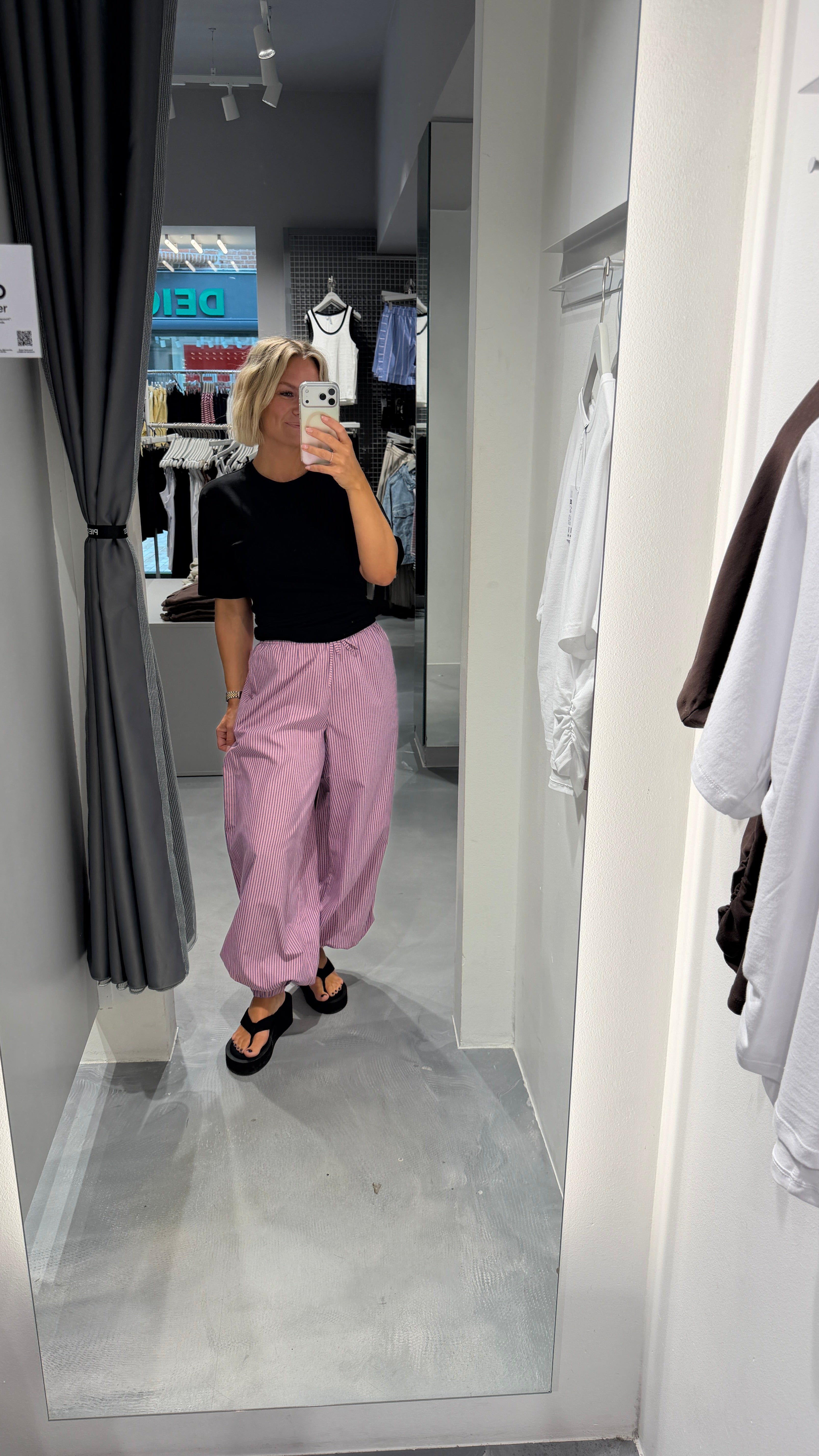 PCEMMY Trousers - Fuchsia Pink