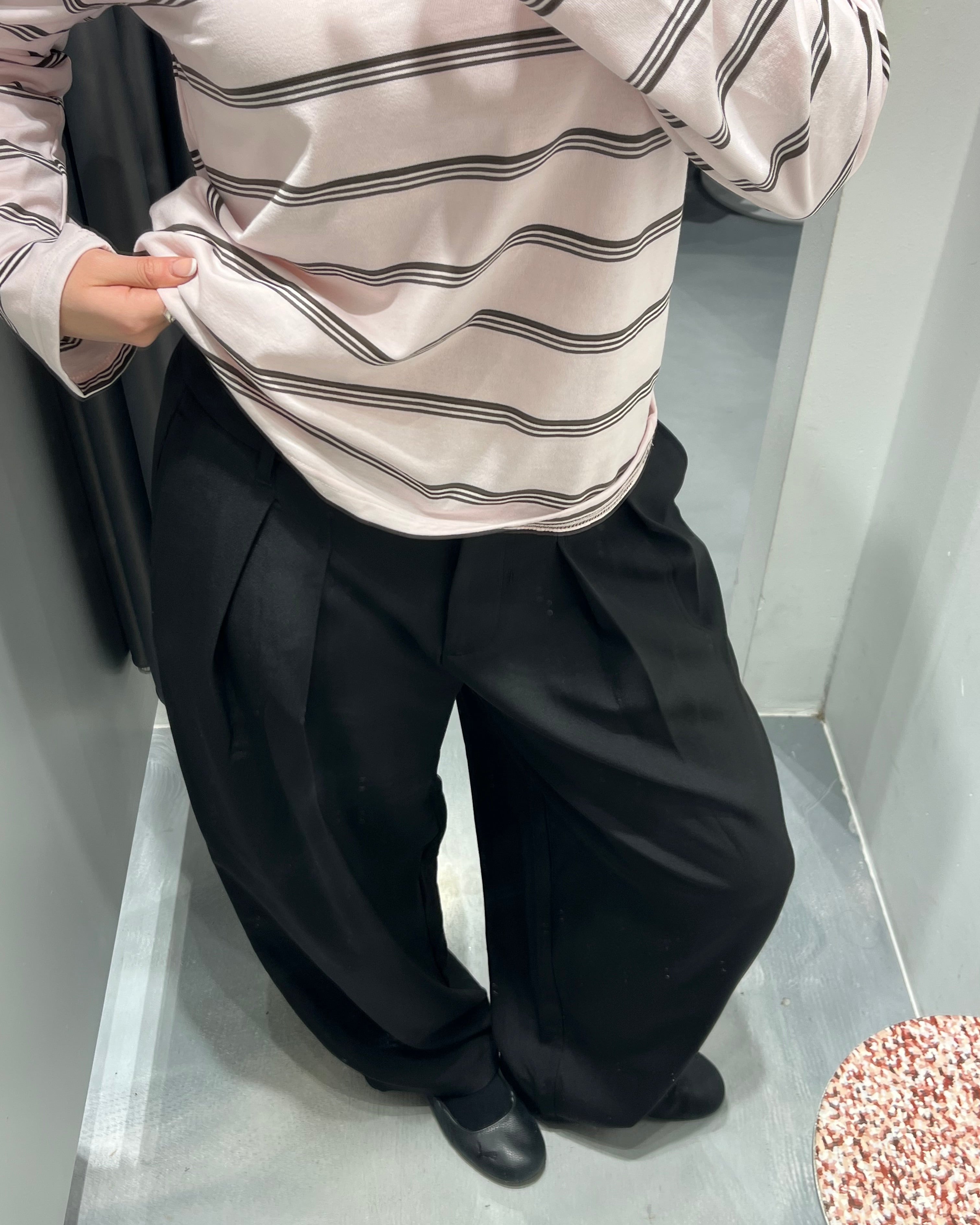 PCOLIVIA Trousers - Black