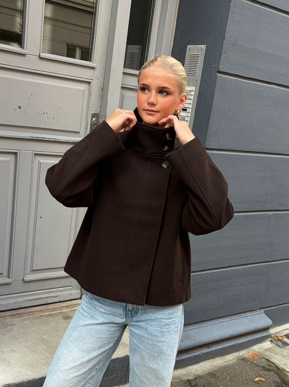 PCAGNES Jacket - Ganache