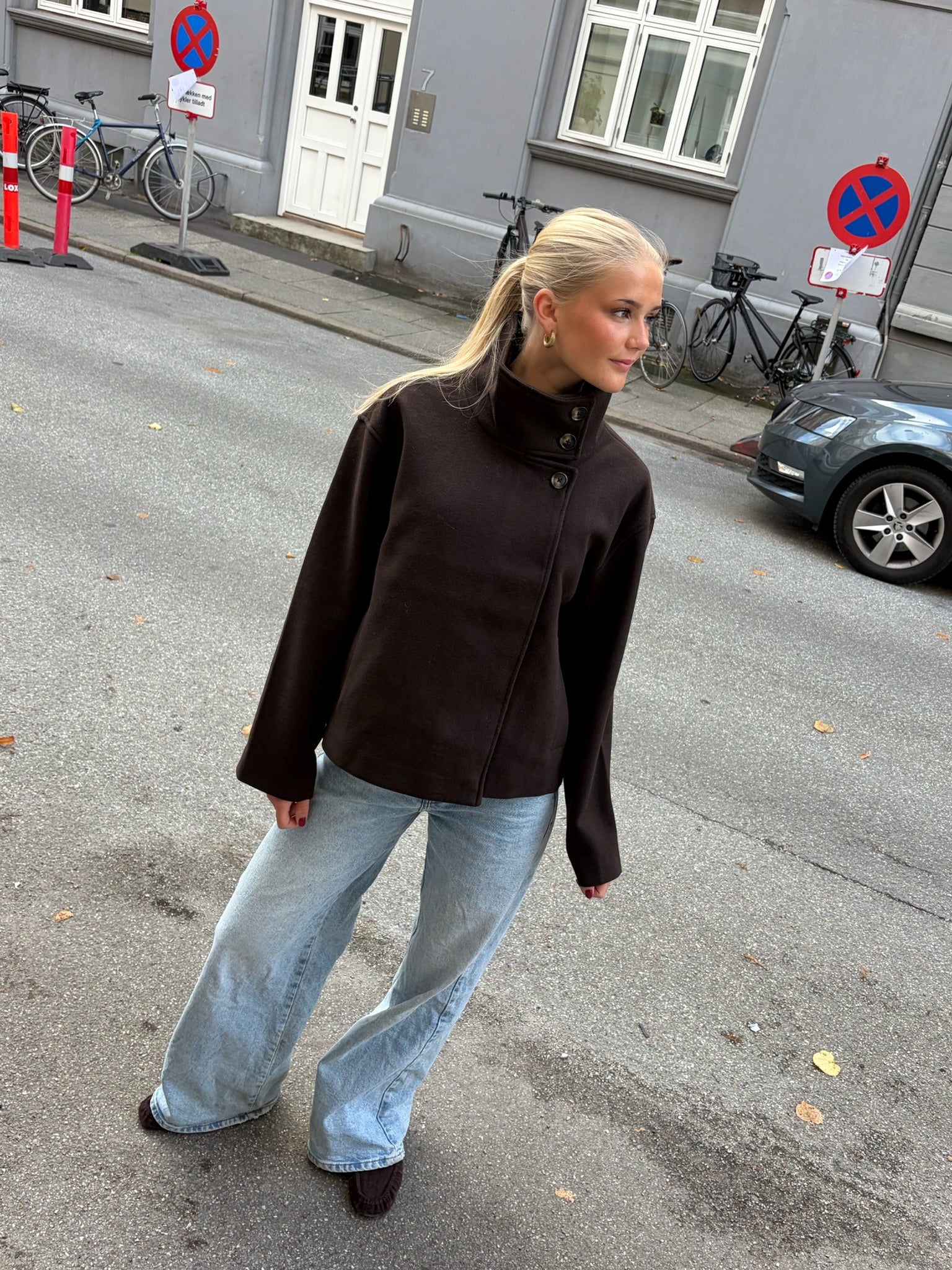 PCAGNES Jacket - Ganache