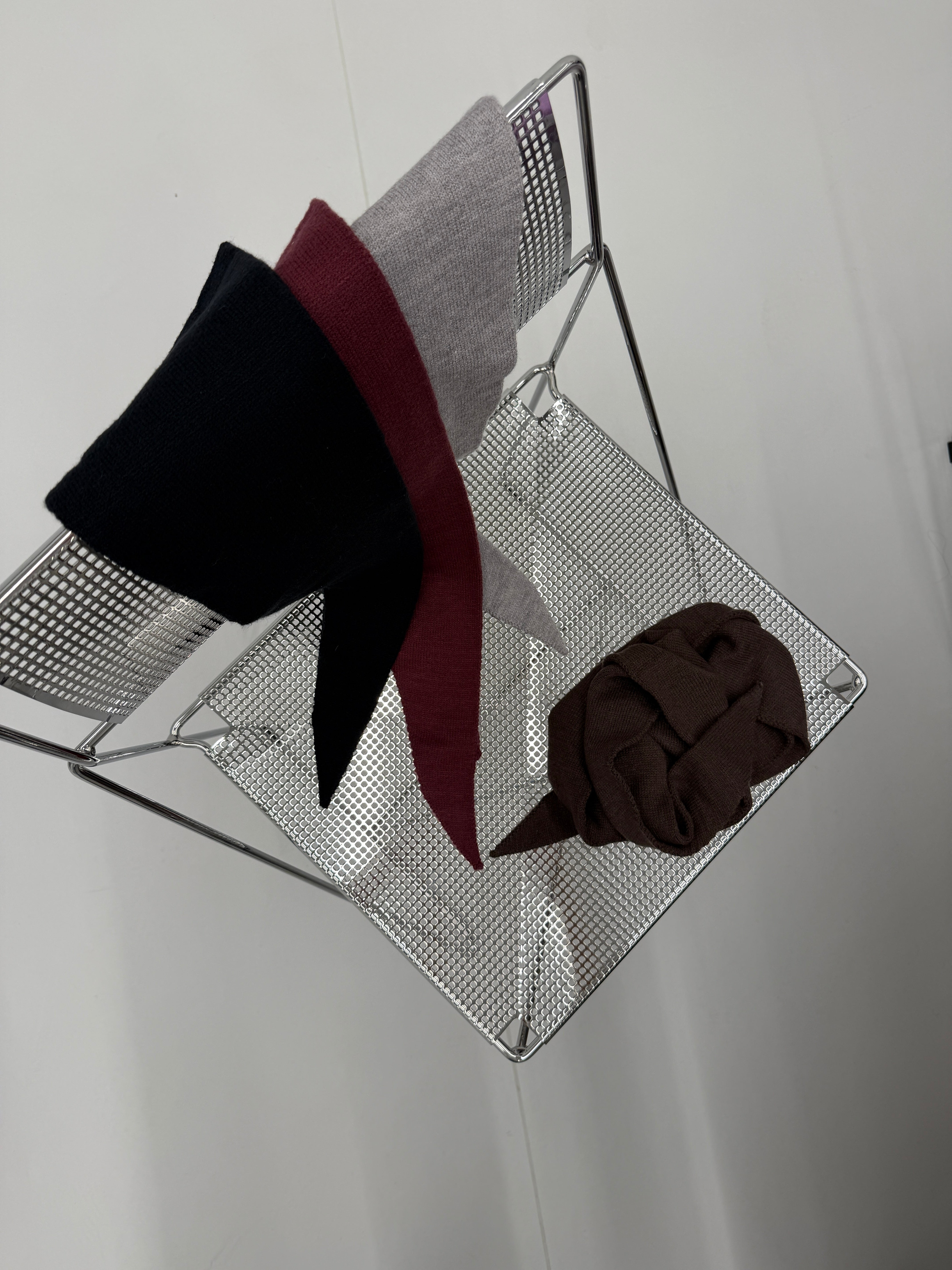 PCKOMMA Scarf - Black