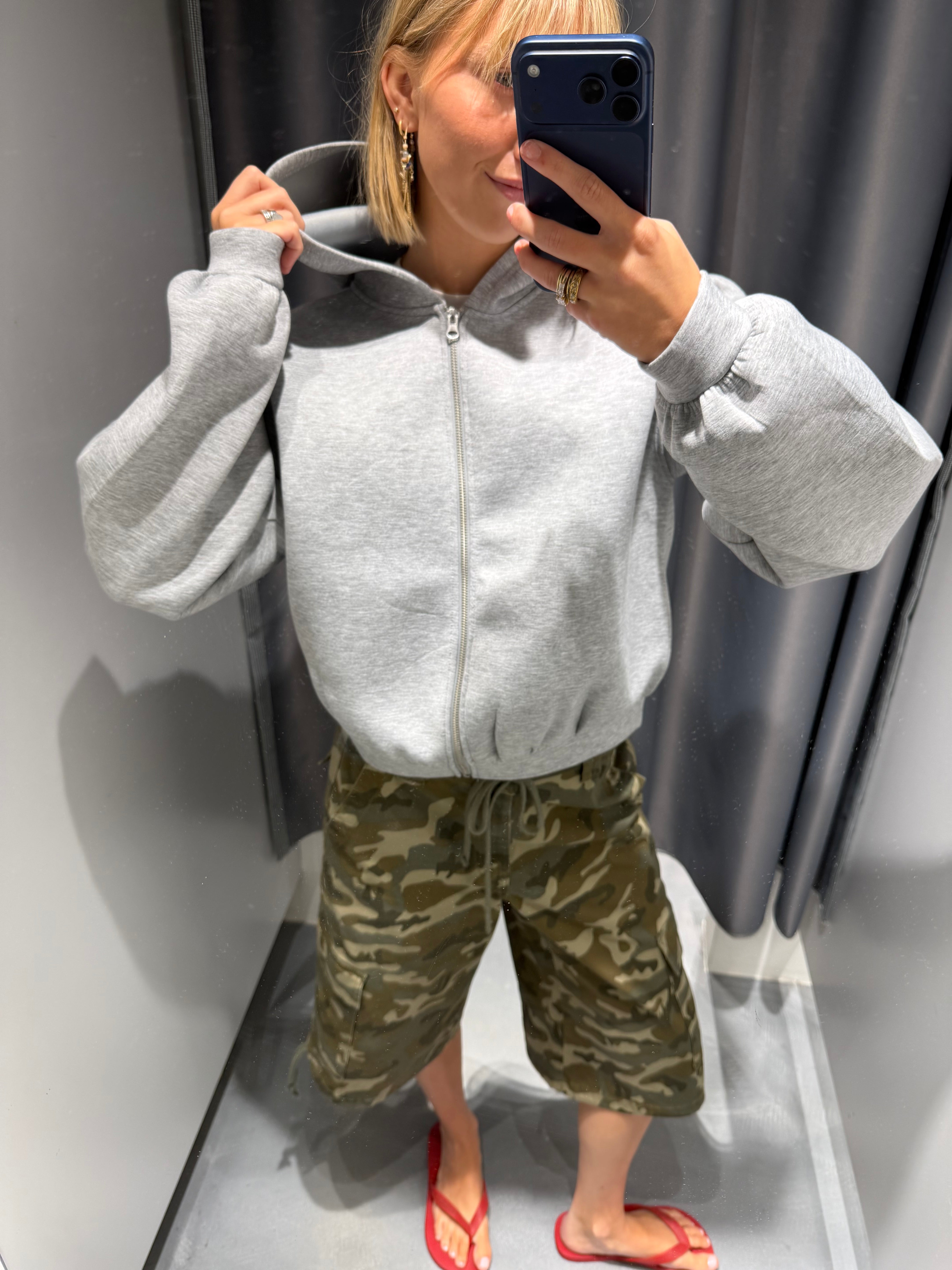 PCBUCUBA Sweatshirt - Light Grey Melange
