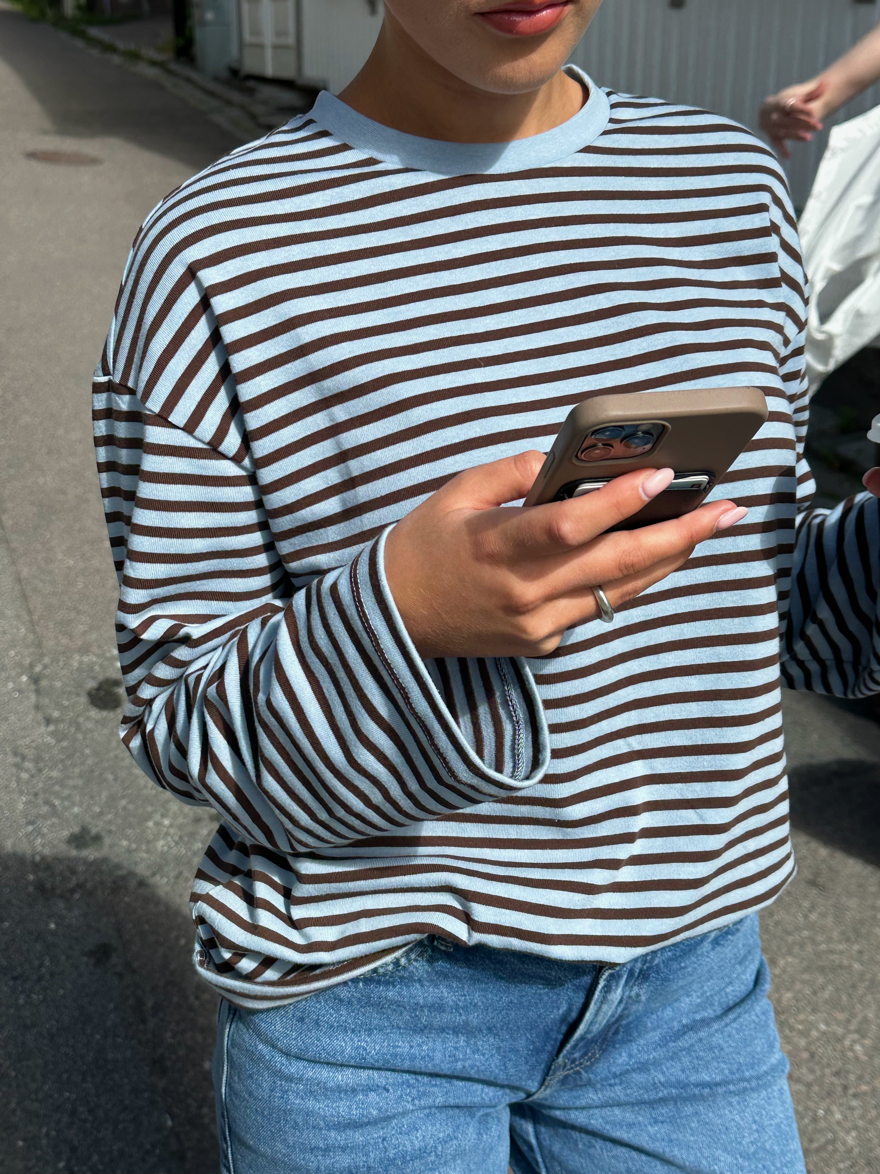 PCSADIE T-shirt - Cashmere Blue
