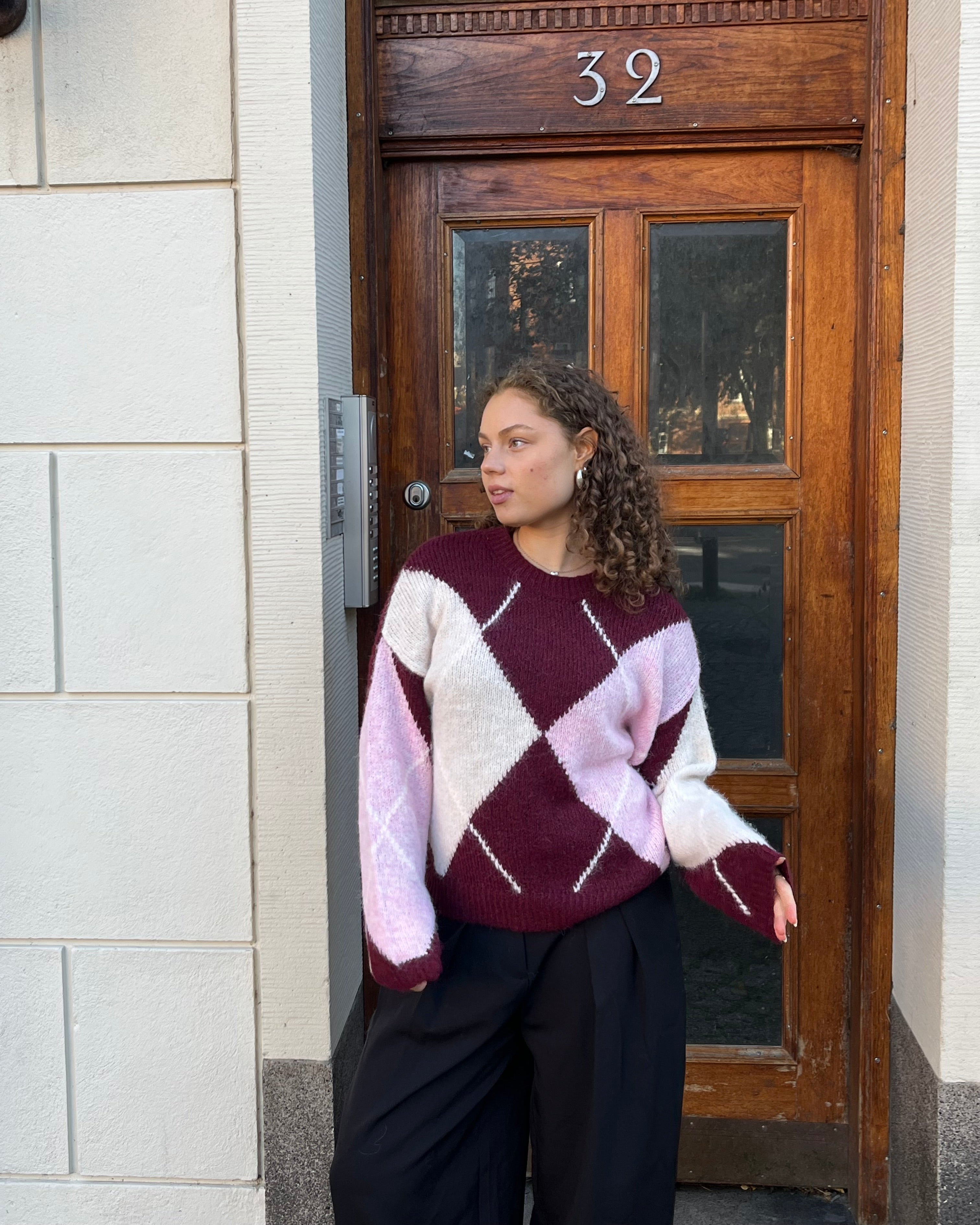 PCRASMINE Pullover - Tawny Port