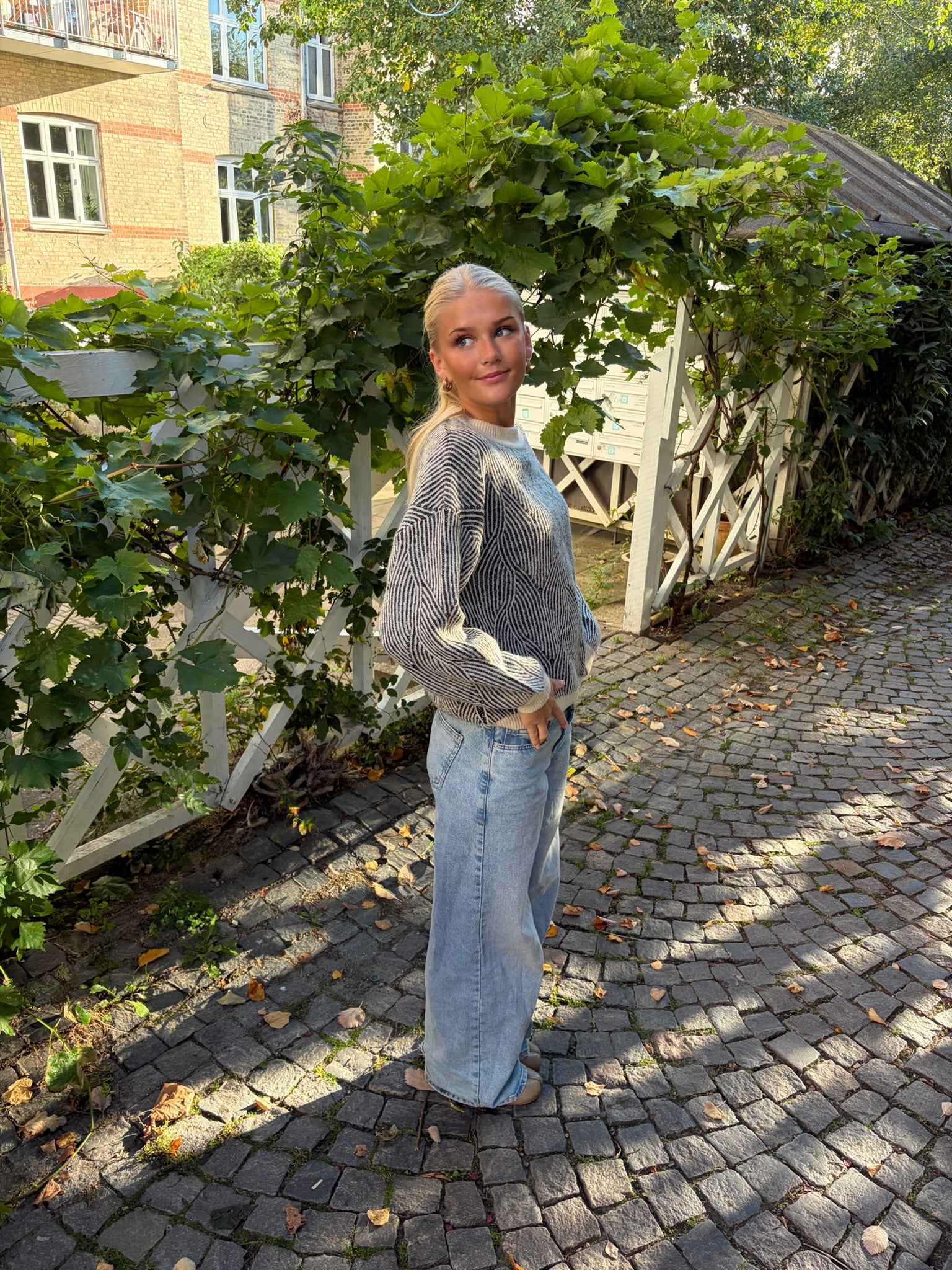 PCJENNA Pullover - Whitecap Gray