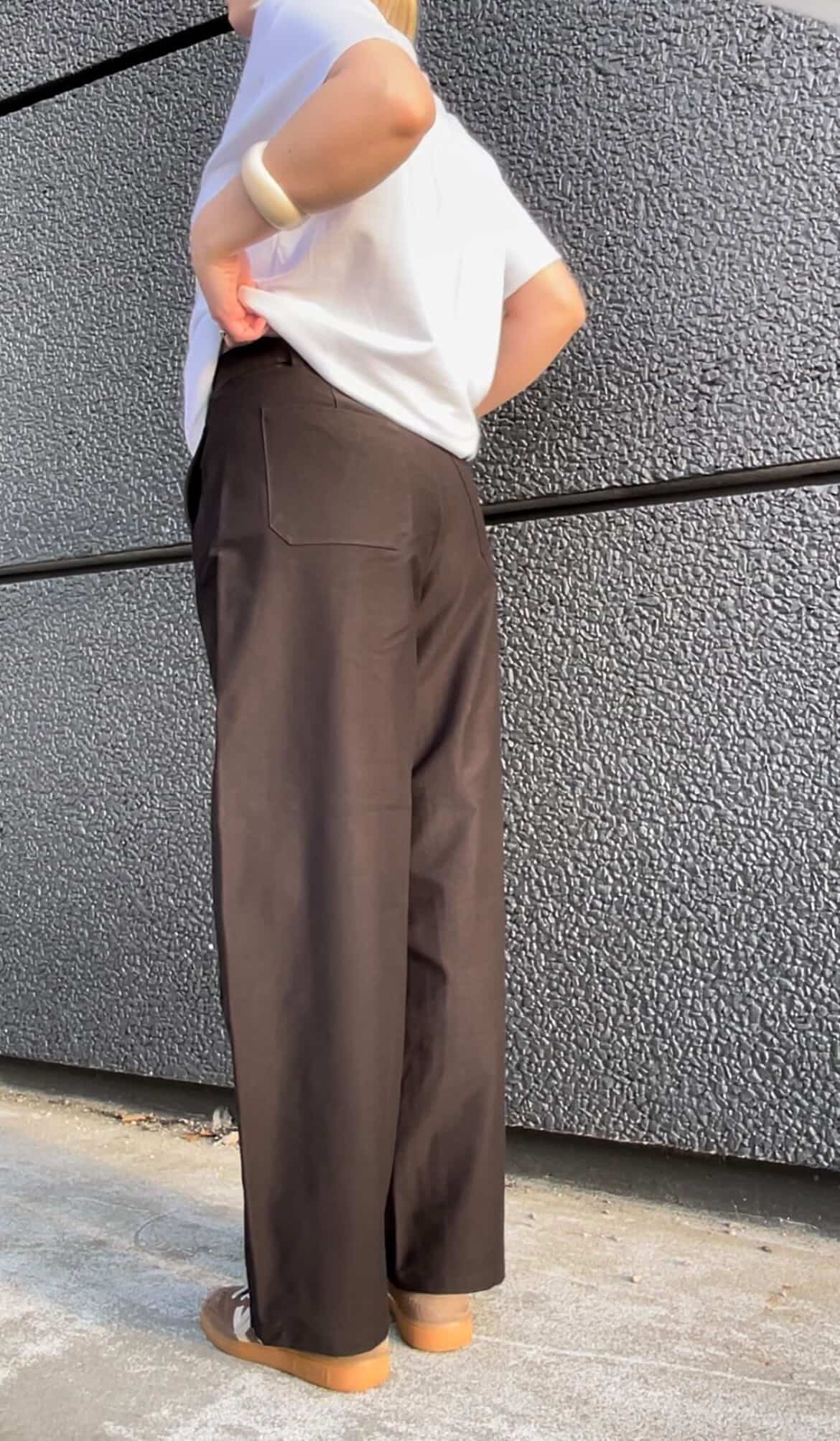 PCRIKKE Trousers - Black