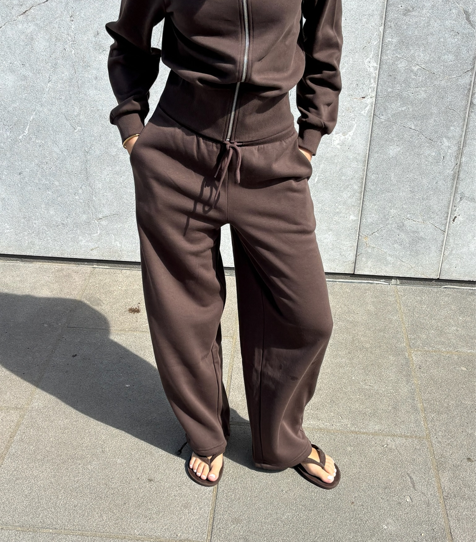 PCSALI Joggers - Hot Fudge