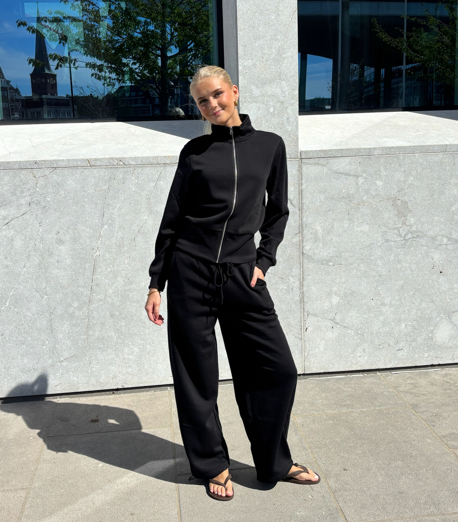 PCSALI Sweatshirt - Black