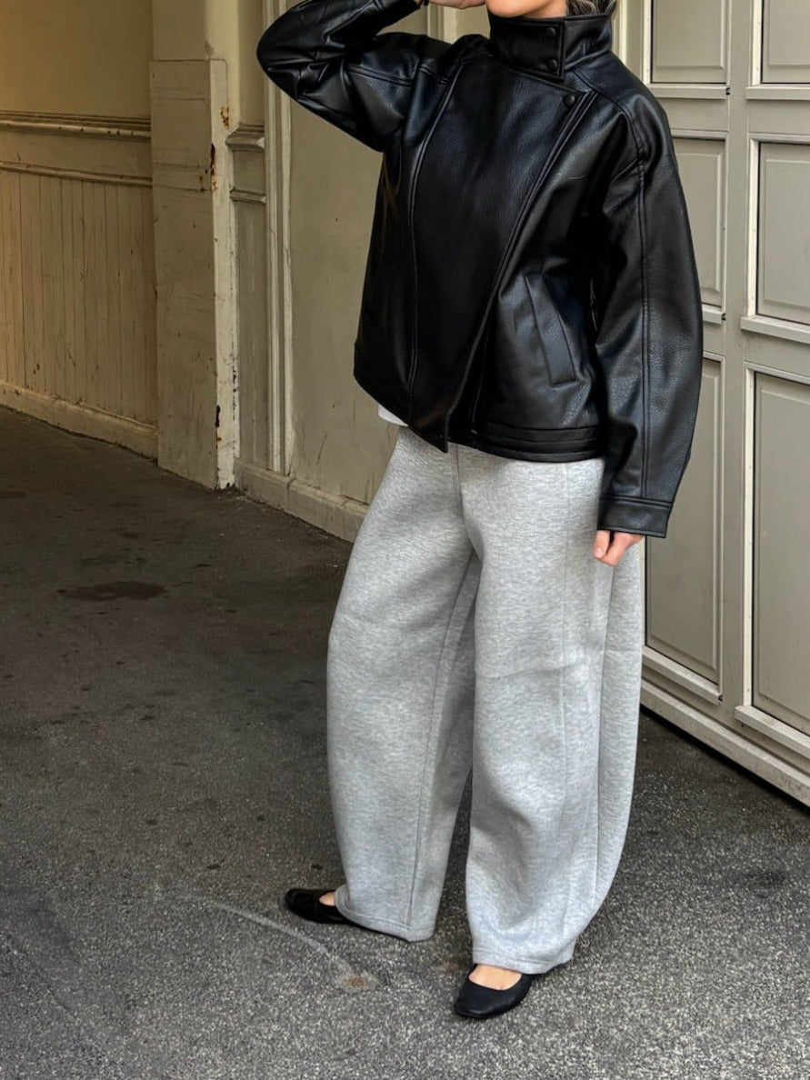 PCBRITNEY Biker Jacket - Black