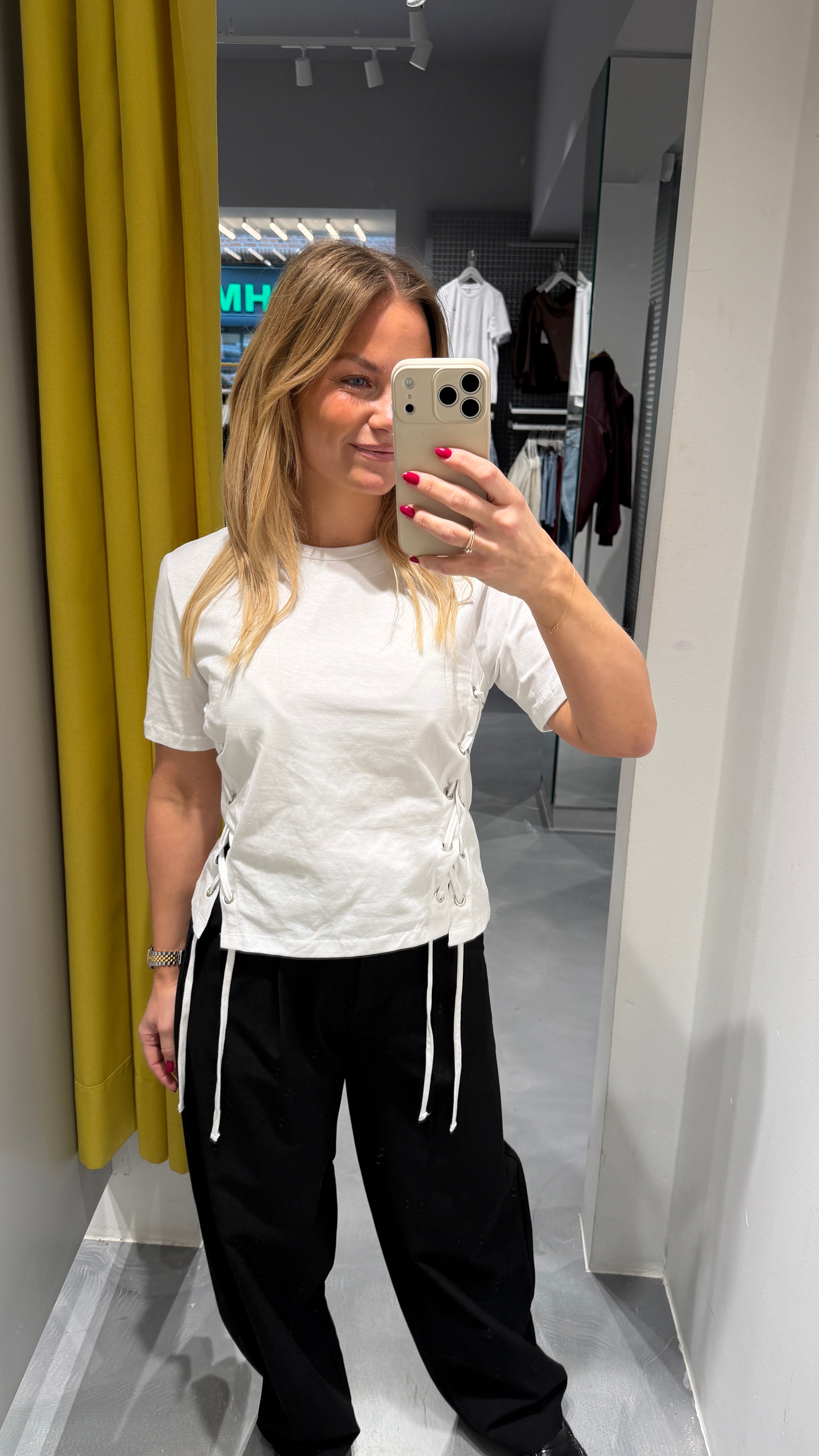 PCFENJA T-Shirt - Bright White