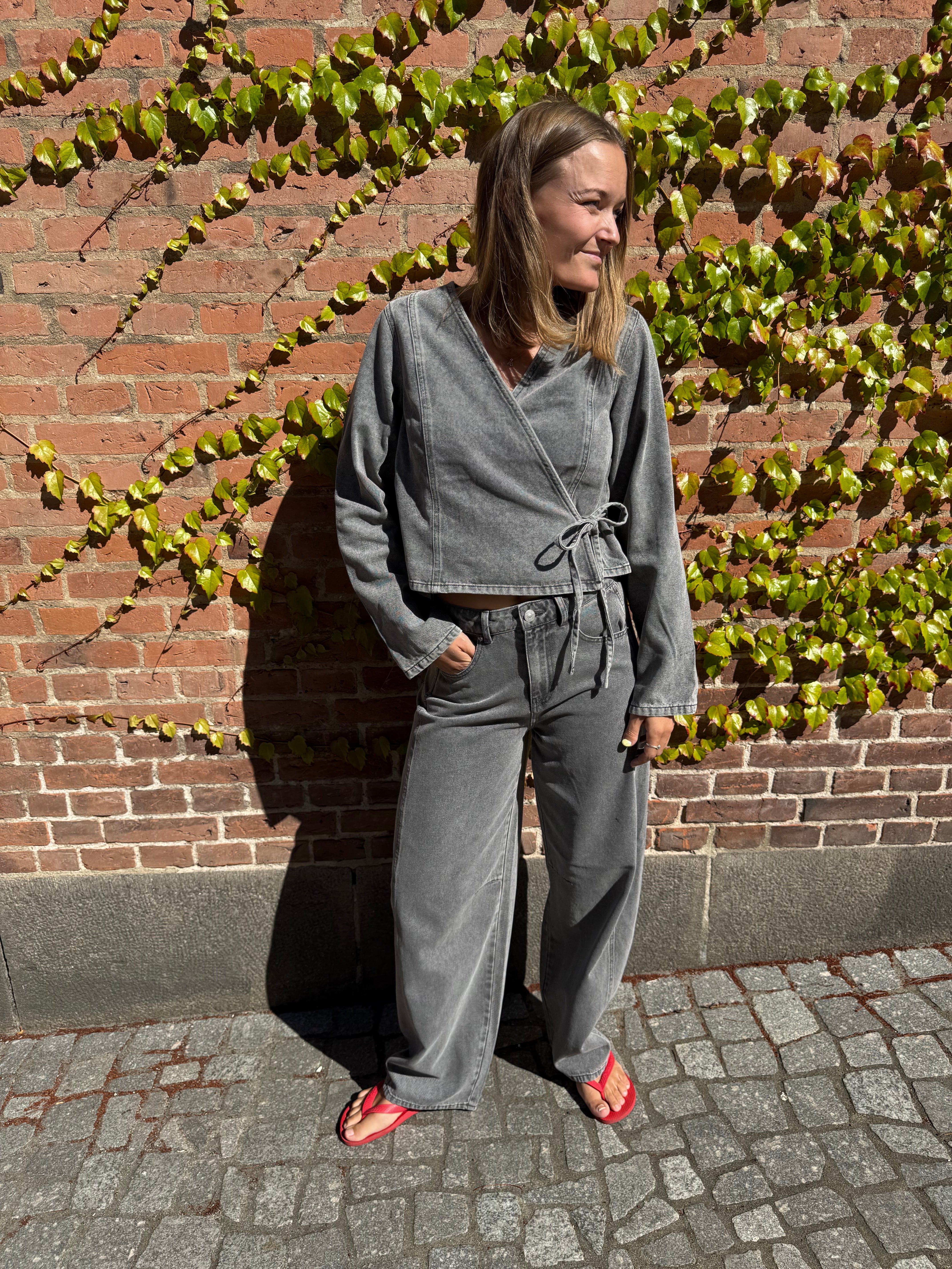 PCFENNA Jeans - Grey Denim