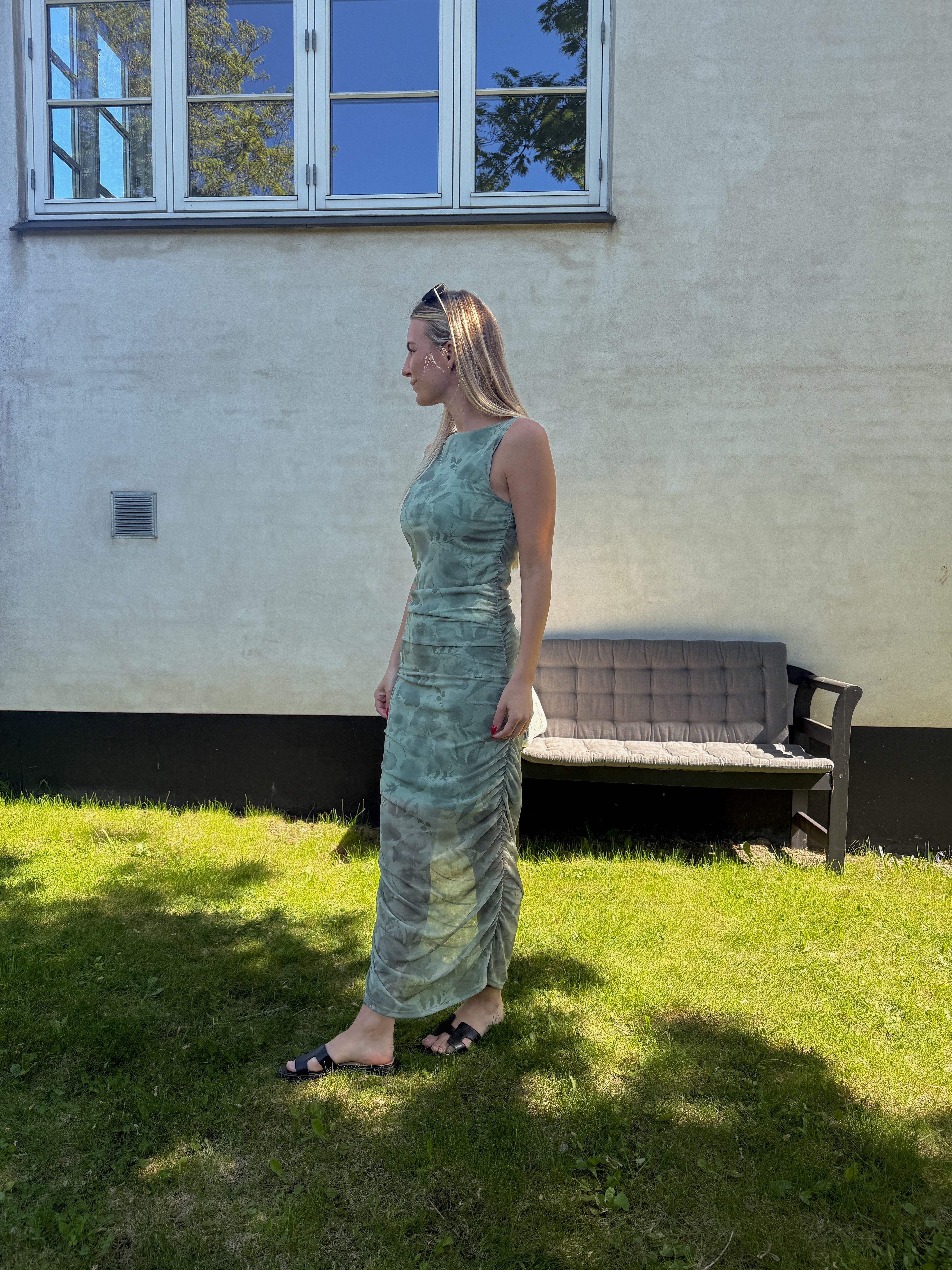 PCALLY Long Dress - Woodbine