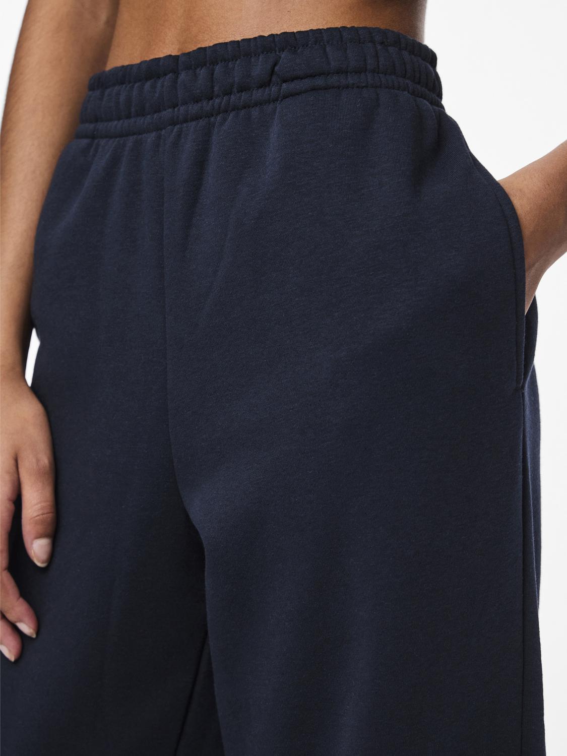 PCCHILLI Straight Trousers - Sky Captain