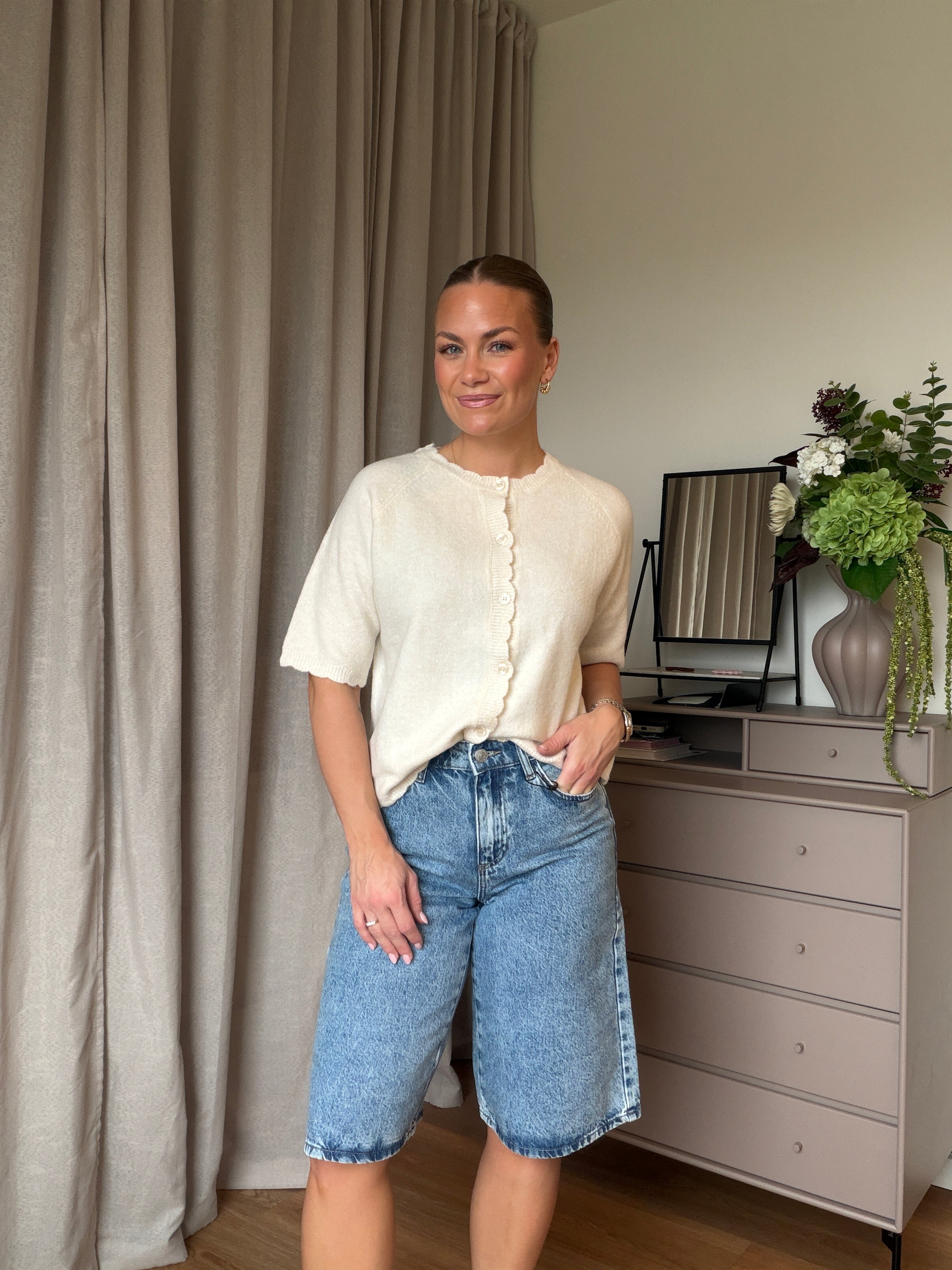 PCRATH Knit Cardigan - Birch