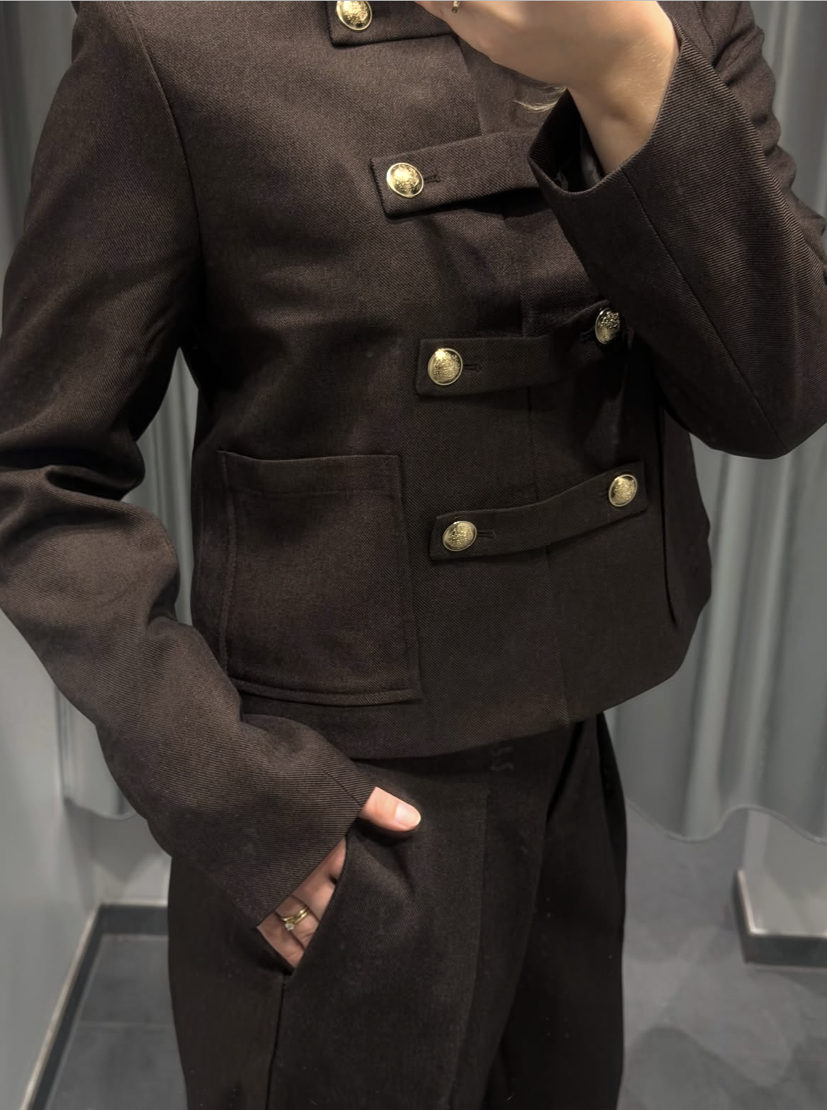 PCSANNE Jacket - Morel