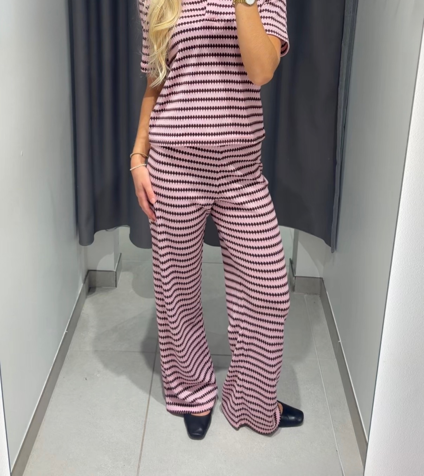 PCJEYA Trousers - Pink Tulle