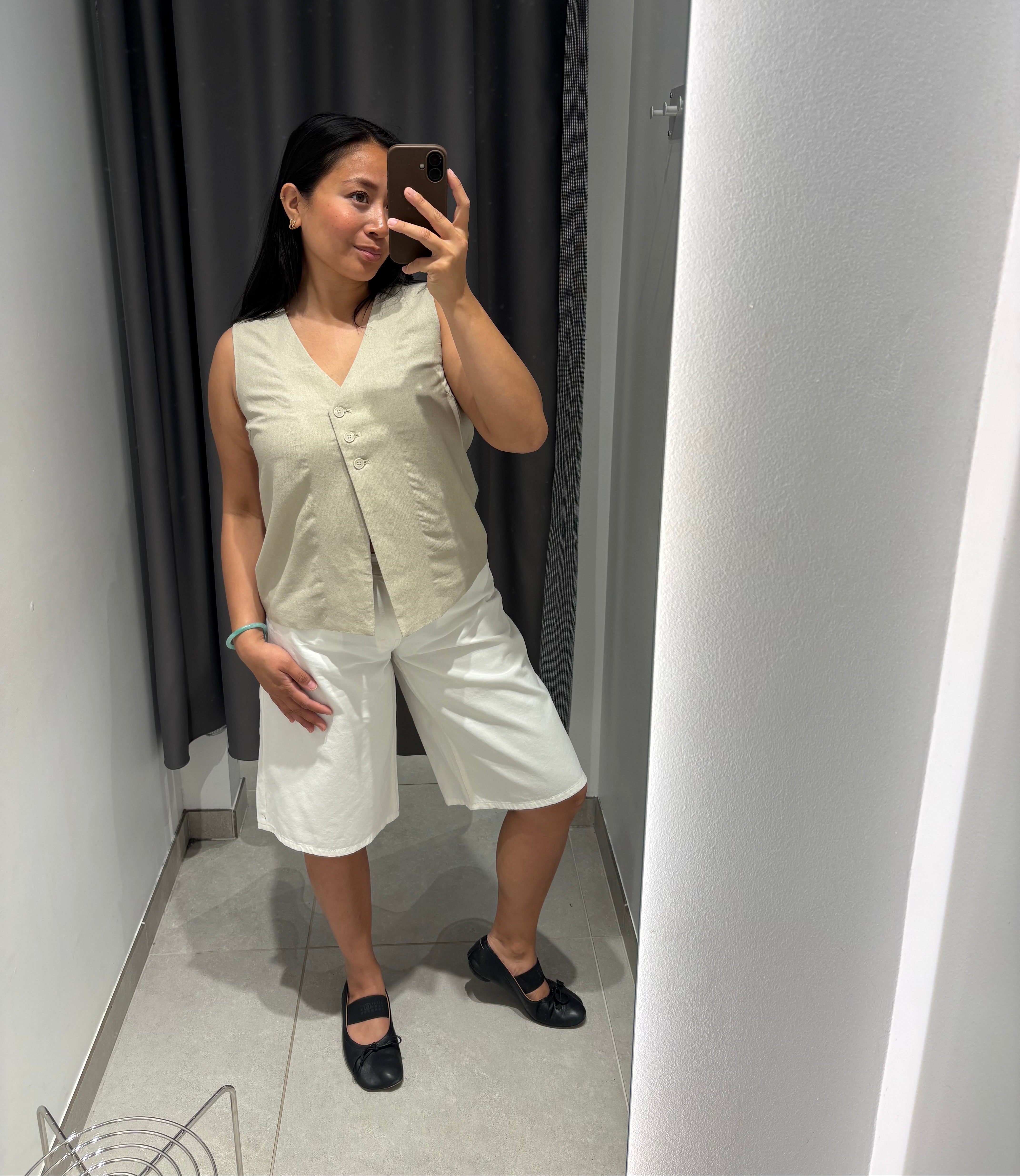 PCLARA Shorts - Bright White