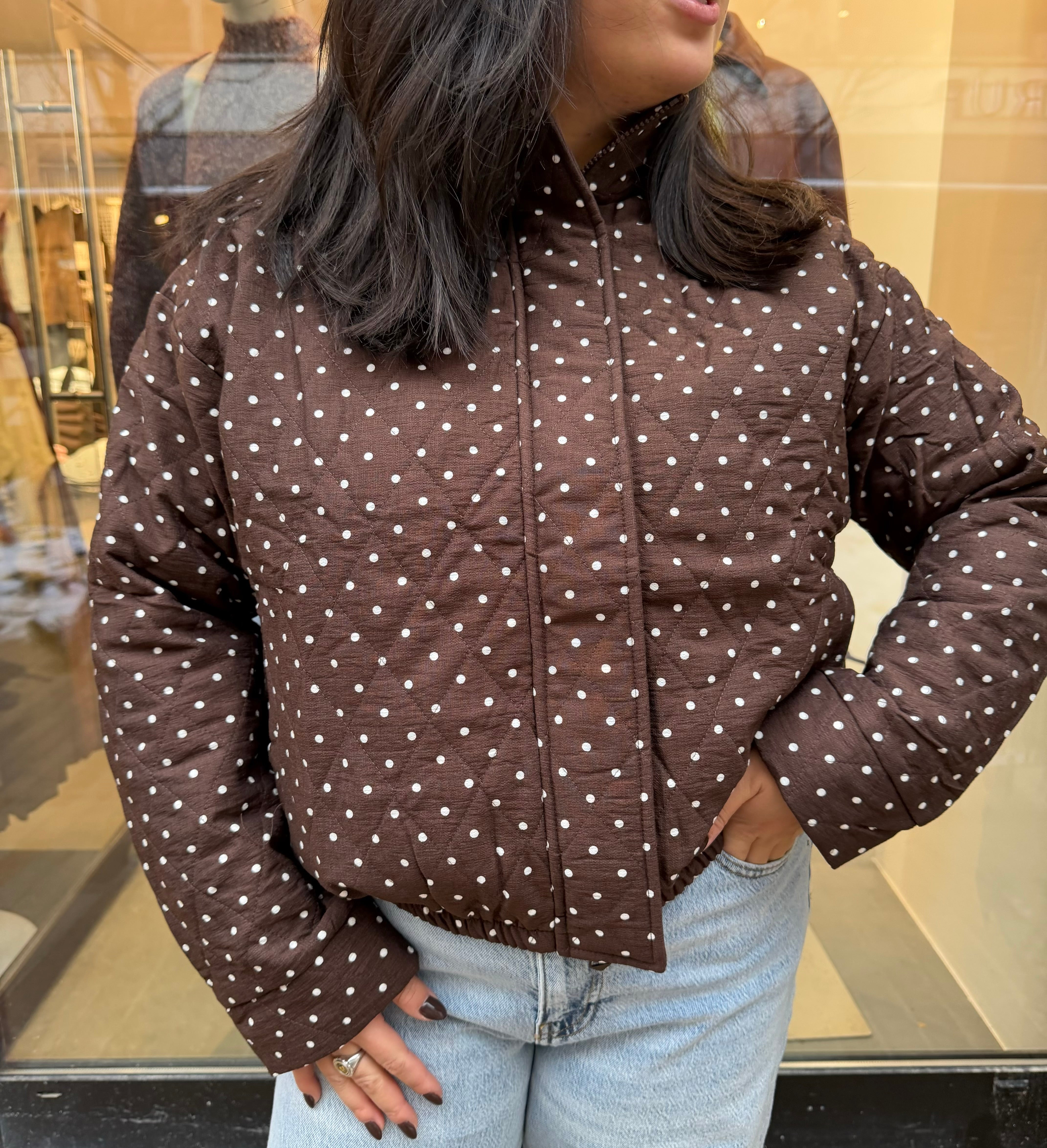 PCFAMILLA Otw Bomber - Chicory Coffee