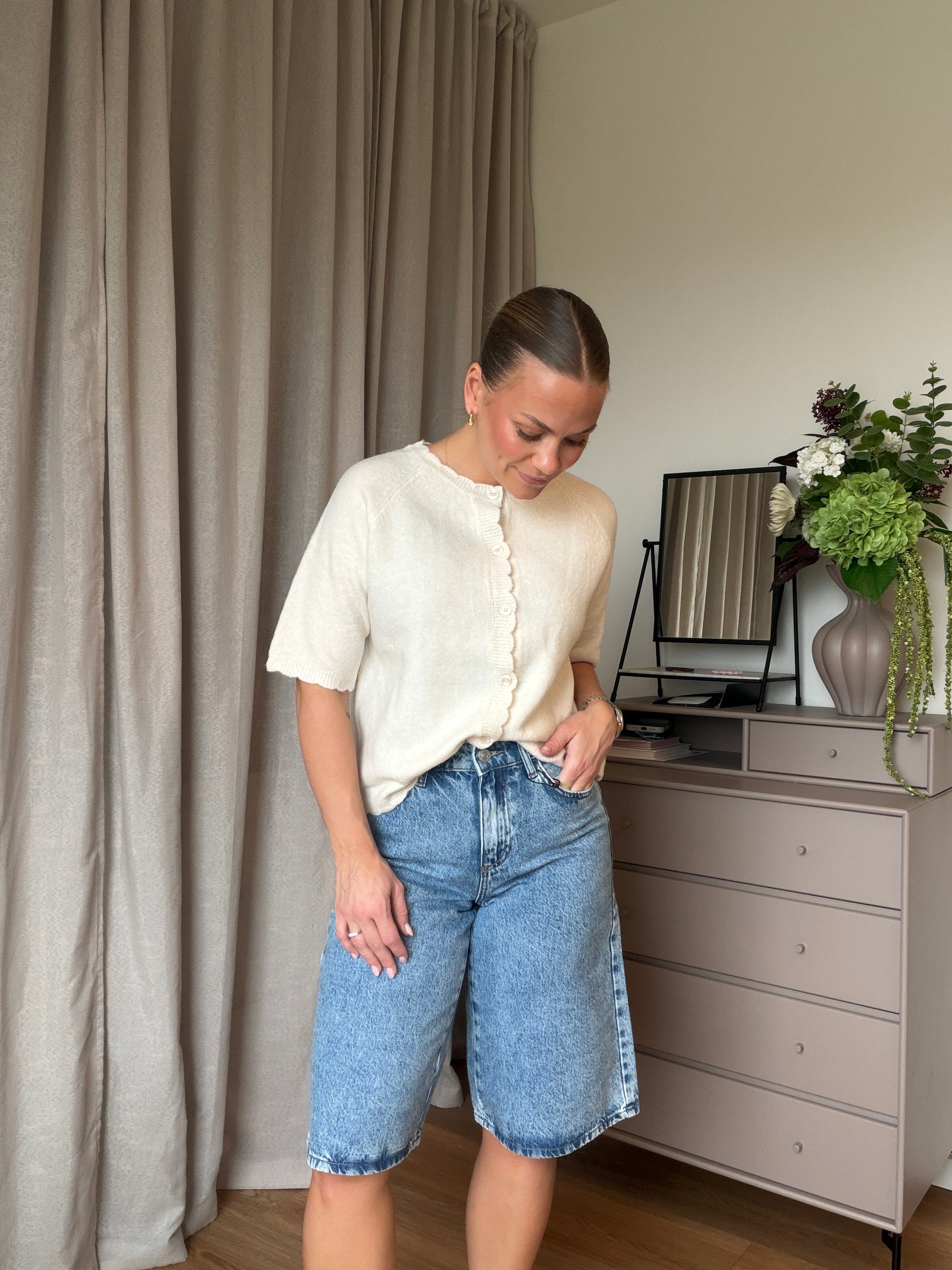 PCSKY Shorts - Medium Blue Denim