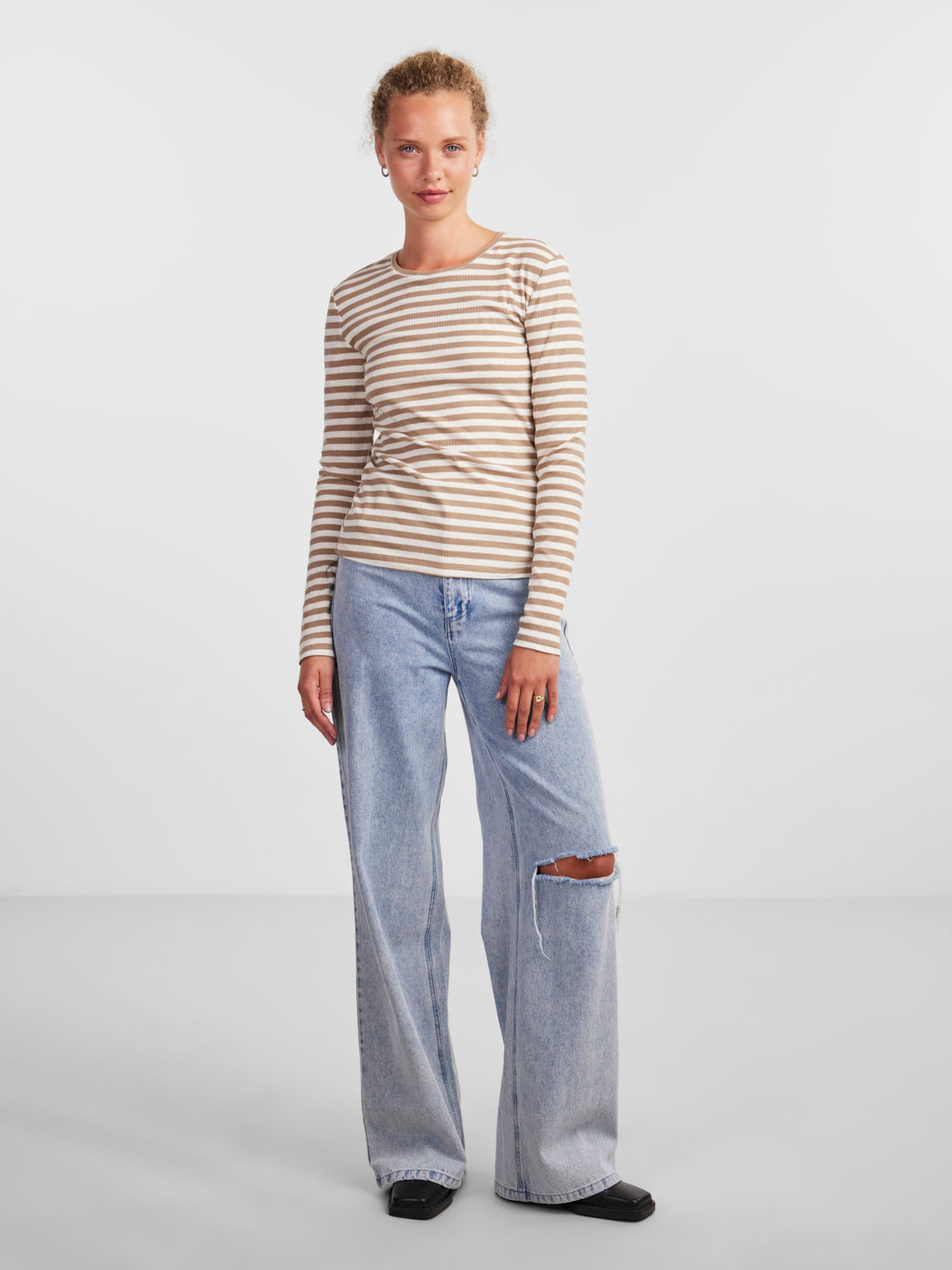 PCRUKA T-Shirt - Silver Mink