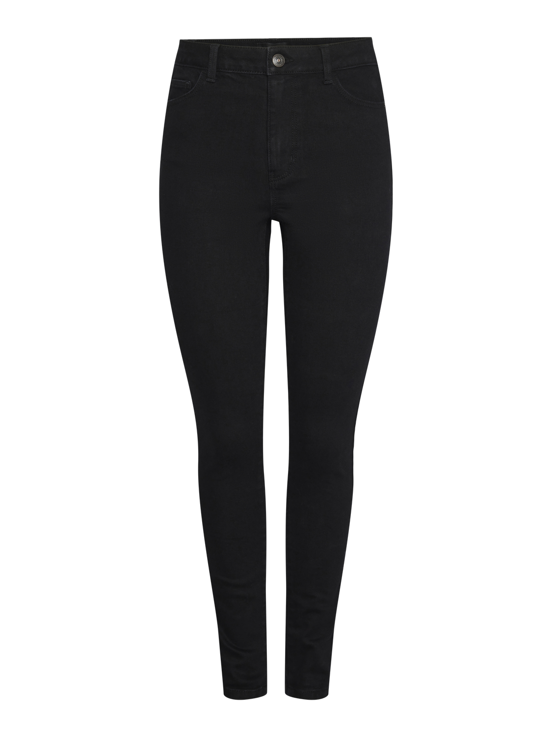 PCDANA HW Jeans - Black Denim